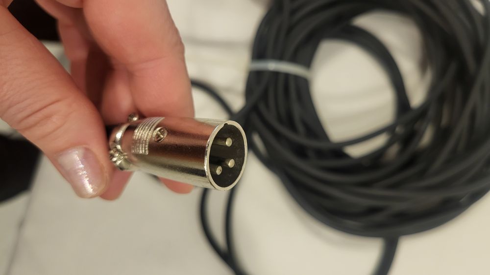 Microfon Shure și cablu XLR 10m
