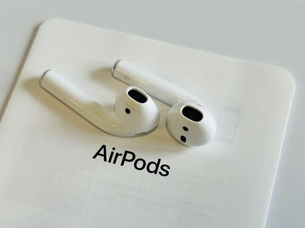 Airpods 2 cu incarcare wireless, ofer factura de achizitie