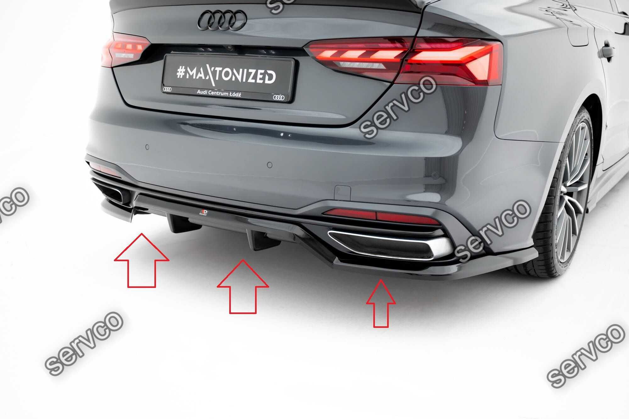 Prelungire bara spate Audi A5 F5 Facelift 2019-2024 v1 Maxton Design