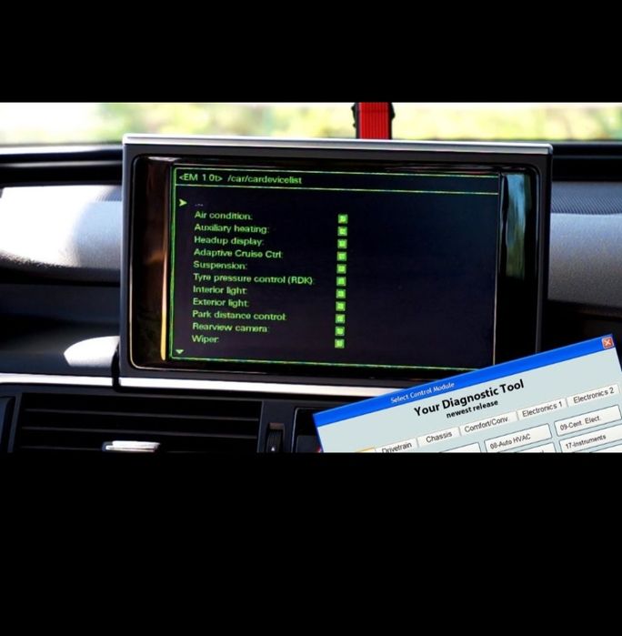 Codari / Activari functii OPEL/ Audi A4 A5 A6 A7 Passat B7 CC diagnoza