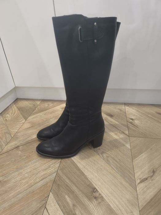 Зимни ботуши от естествена кожа