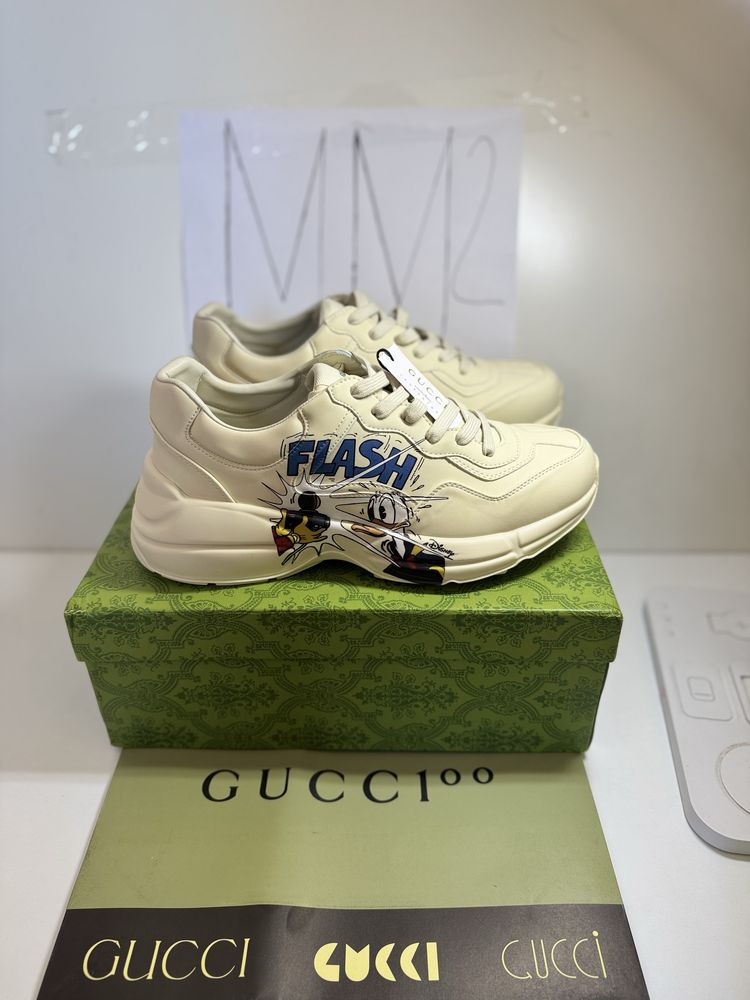 Adidasi/Sneakers Gucci Rhyton Donald Duck edition