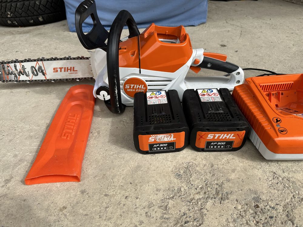 Vand drujba stihl pe acumulator