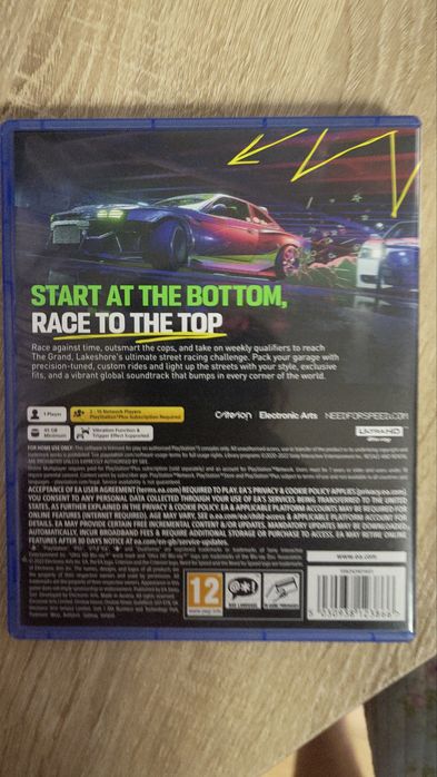 Продам диск с игрой NFS Unbound