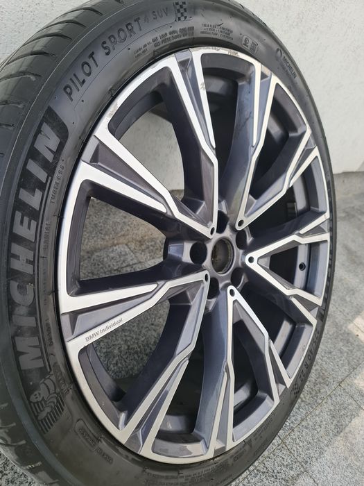 1buc janta fata BMW X7 G07 22 Individual 8074222 style 758 M Michelin