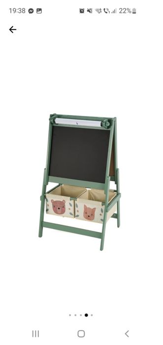 tabla de scris cu 2 fețe pentru copii