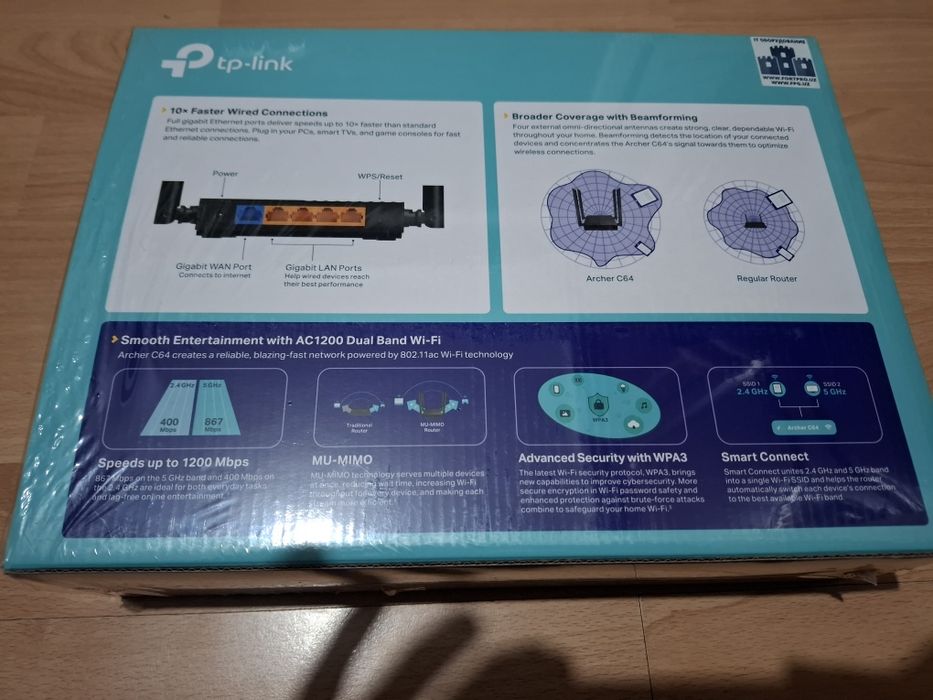 TP-Link archer C64 роутер router