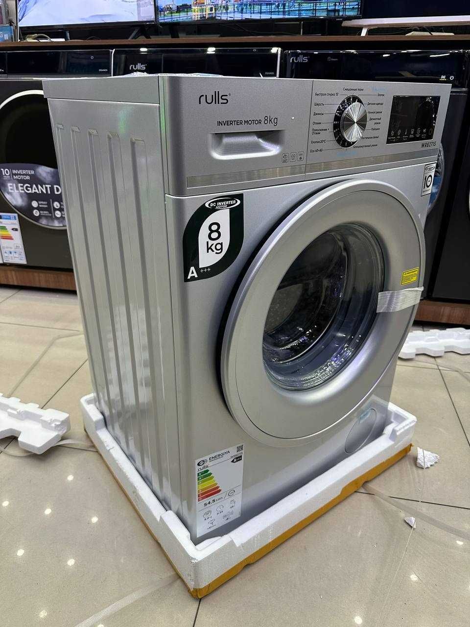Стиральная машина RULLS (midea) 8KG Inverter motor