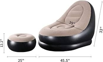 Кресло надувной plko air sofa