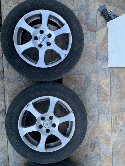 Jante aliaj 5x110 cu cauciucuri vara 205/60/R16!