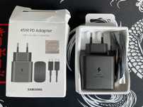 Incarcator Samsung 45W + cablu 5A, desigilat pentru proba