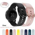 Curea silicon 20mm Samsung Galaxy Watch 42mm 3 41mm Galaxy Watch Activ