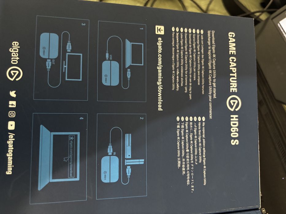 Elgato Game capture Card - HD60 s New