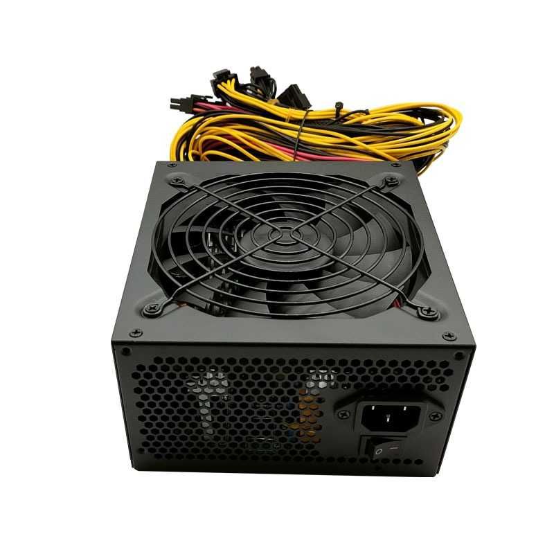 АТХ Захранване 2000w/2400w Maйнинг версия .Дълги кабели, 16pci-6+2!
