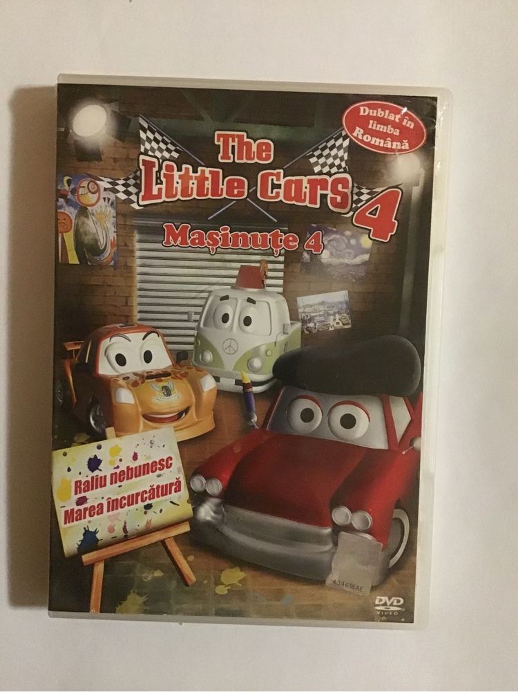 DVD-uri desene animate Little Cars si trenuletele Chuggington