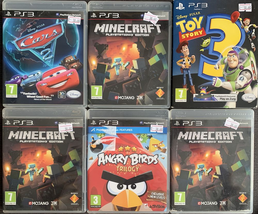 игри за Playstation 3, Плейстейшън 3 Minecraft, Disney