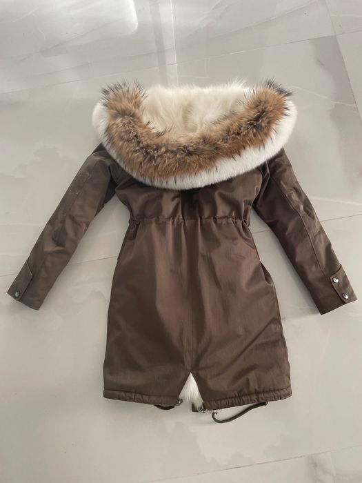 Страхотна парка с естествен пух