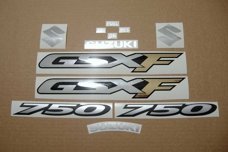 Стикери Сузуки 750 Катана 2000г.-2007г. Suzuki Katana gsxf лепенки к1
