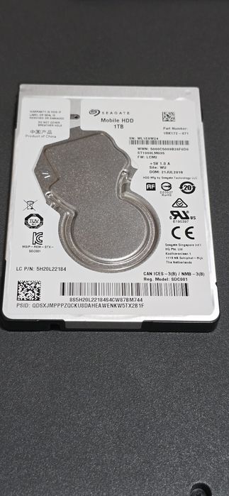 Hdd Seagate mobile 2.5 inch, 5400 rpm, 128 Mb