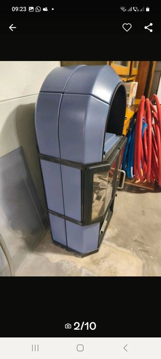 Sobă tip șemineu de 9 kw marca HASE -Germany