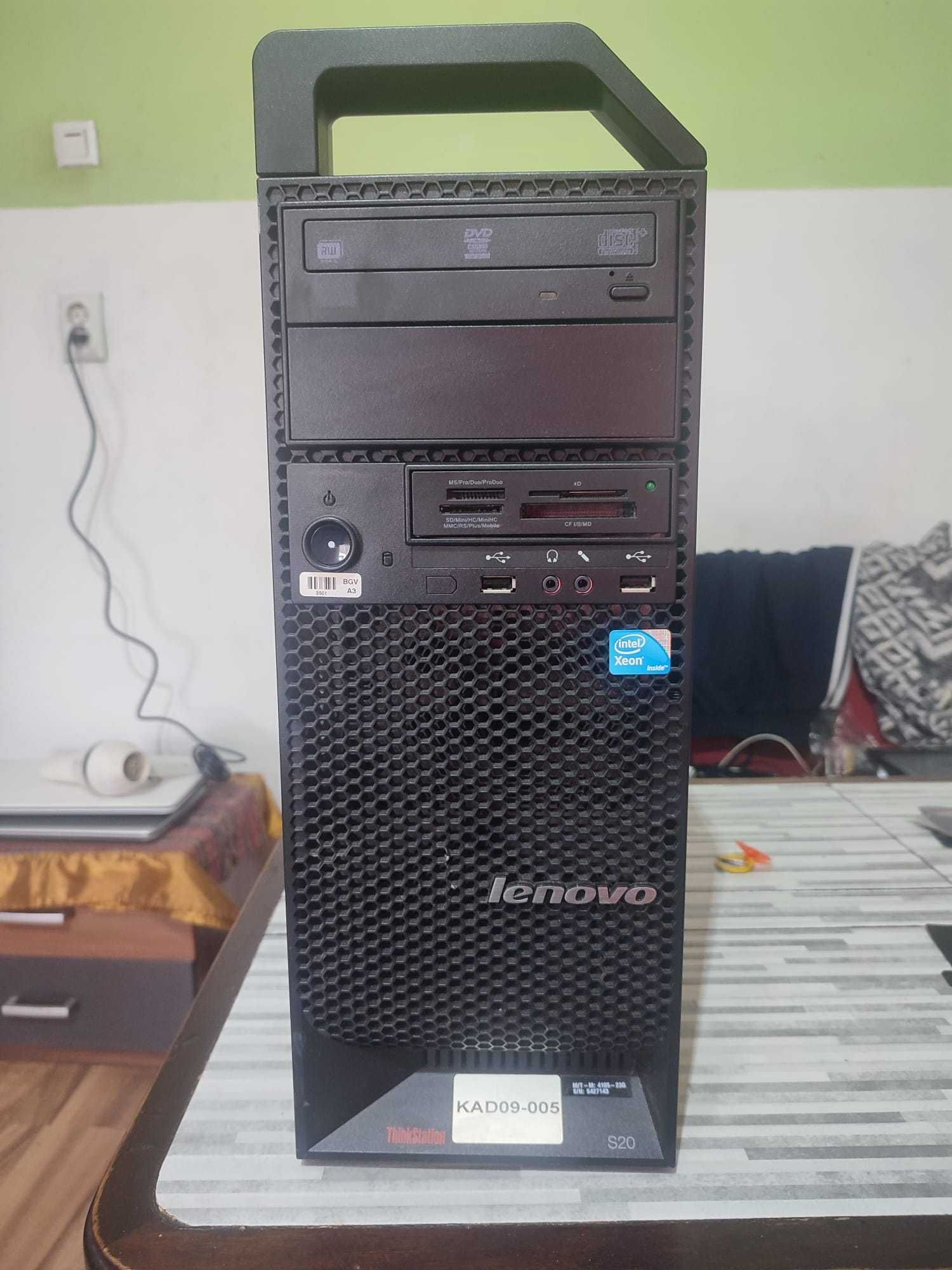 LENOVO ThinkStation S20 Workstation, XEON CARCASA COMPLETA