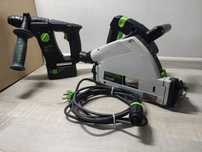 Circular Festool TS 55 REBQ Festool rotopercutor BHC 18