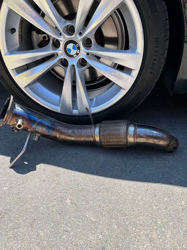 BMW M57 downpipe e60 e90