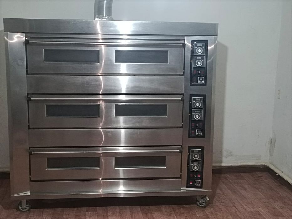 Четырехъярусная газовая печь