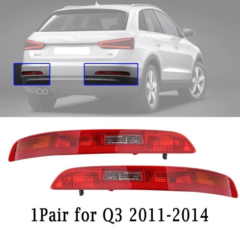 Стопове в броня Audi q3 2011 - 2014