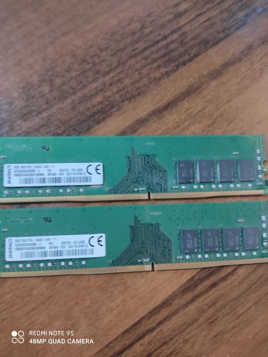 Продам Модуль Памяти ОЗУ Kingston DDR4-2666MHz на 8GB х 2