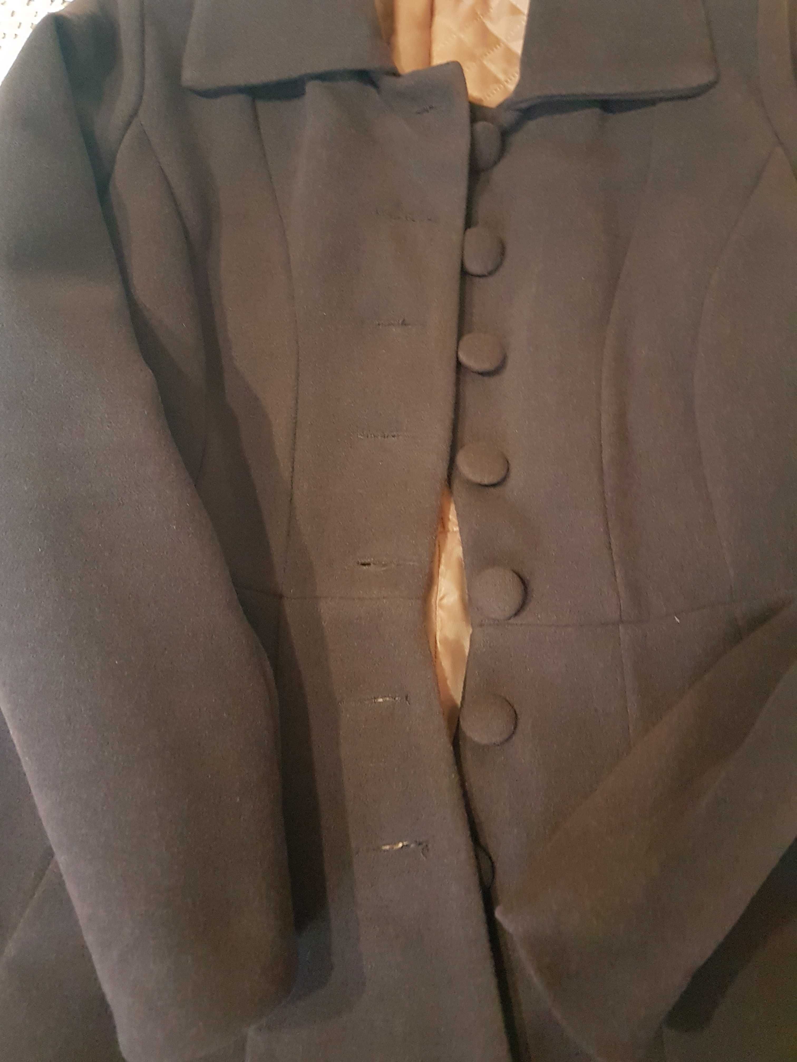 Дамско палто, в кафяв цвят, S размер