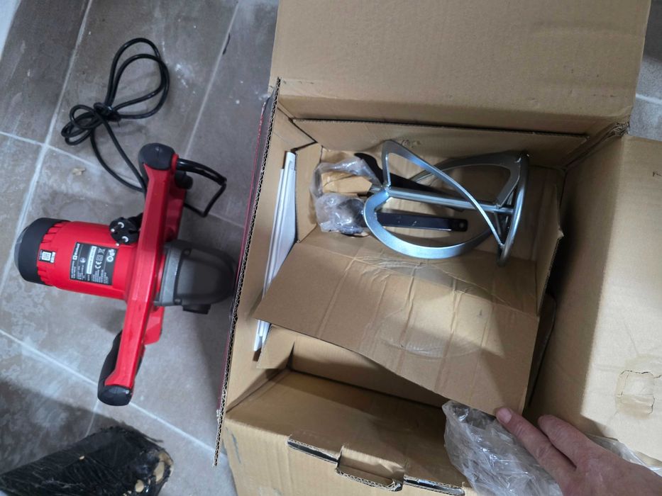 Amestecator vopsea/mortar Einhell TC-MX 1400-2 E, 1400 W, 780 RPM