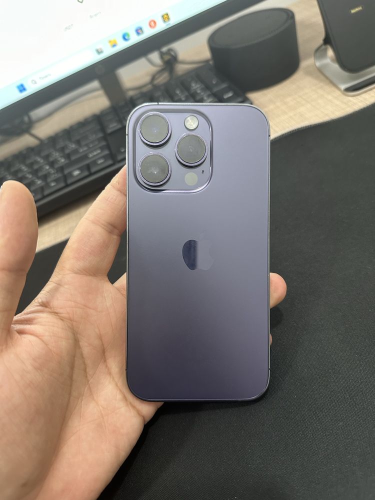 Iphone 14 pro 128 purple sim batareyka 89%