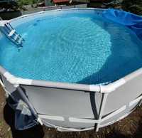 Piscina intex 457x122cm cu pompa nisip