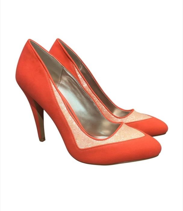 Pantofi Dama Stiletto Shay, Piele ecologica intoarsa