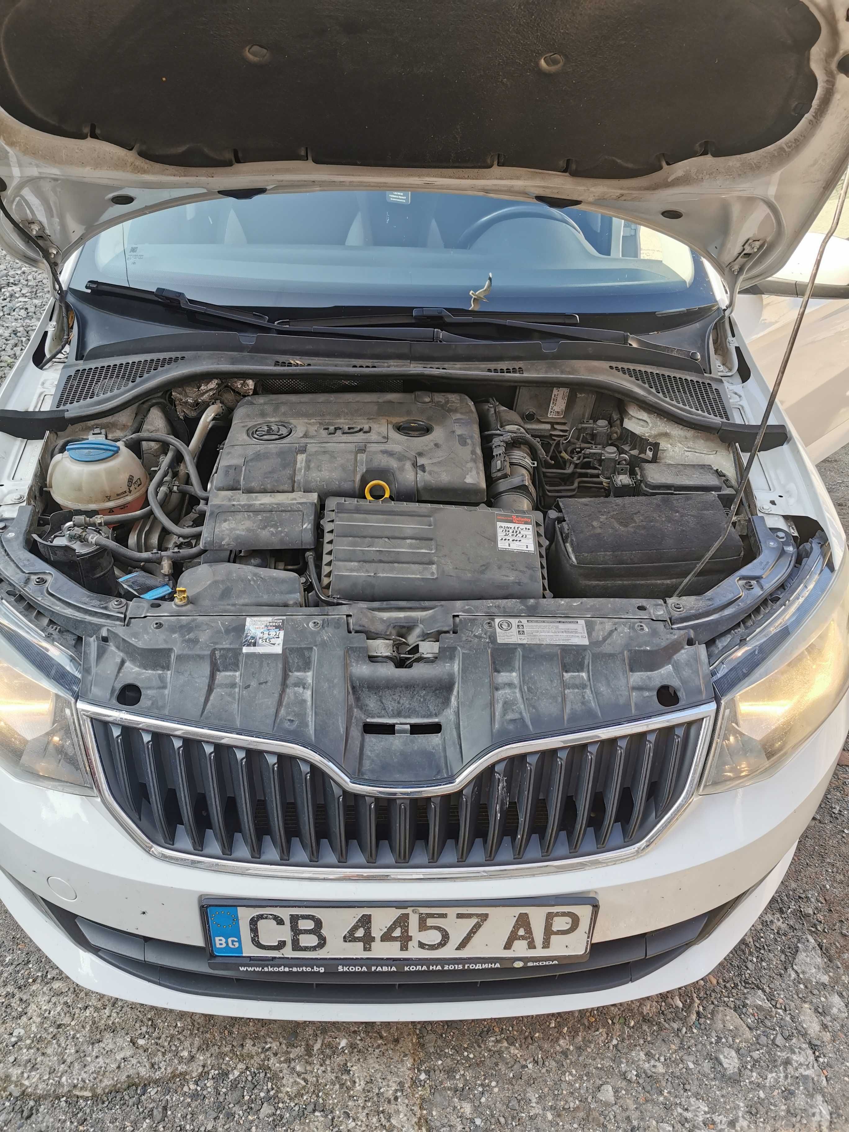 Skoda Fabia 2015 1.4 дизел