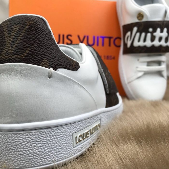 Adidasi louis Vuitton dama naturală/cutie sac certificat autenticitate