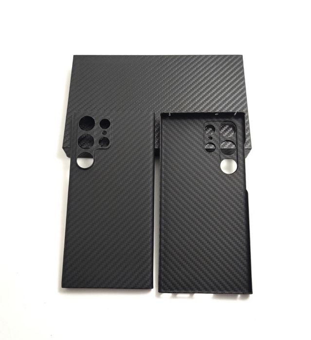 Samsung S22/S23/S24/S25 PLUS ULTRA Husa Aramida Ultra Slim 0,1M Carbon