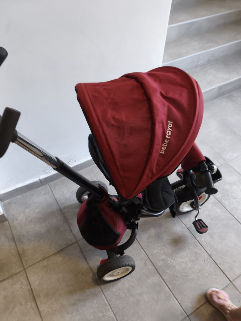 Tricicletă Bebe Royal multifuncțională