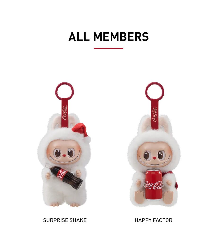 LABUBU Figurine The Monsters Coca-Cola – Vinyl Face 1:1 Noi