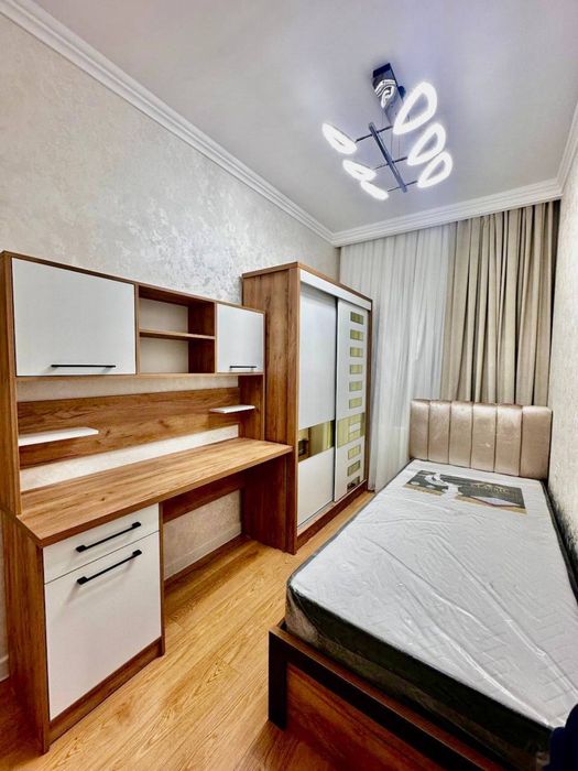 Ойбек 3/6/9 мебель+техника ЕВРО Срочно 75квм