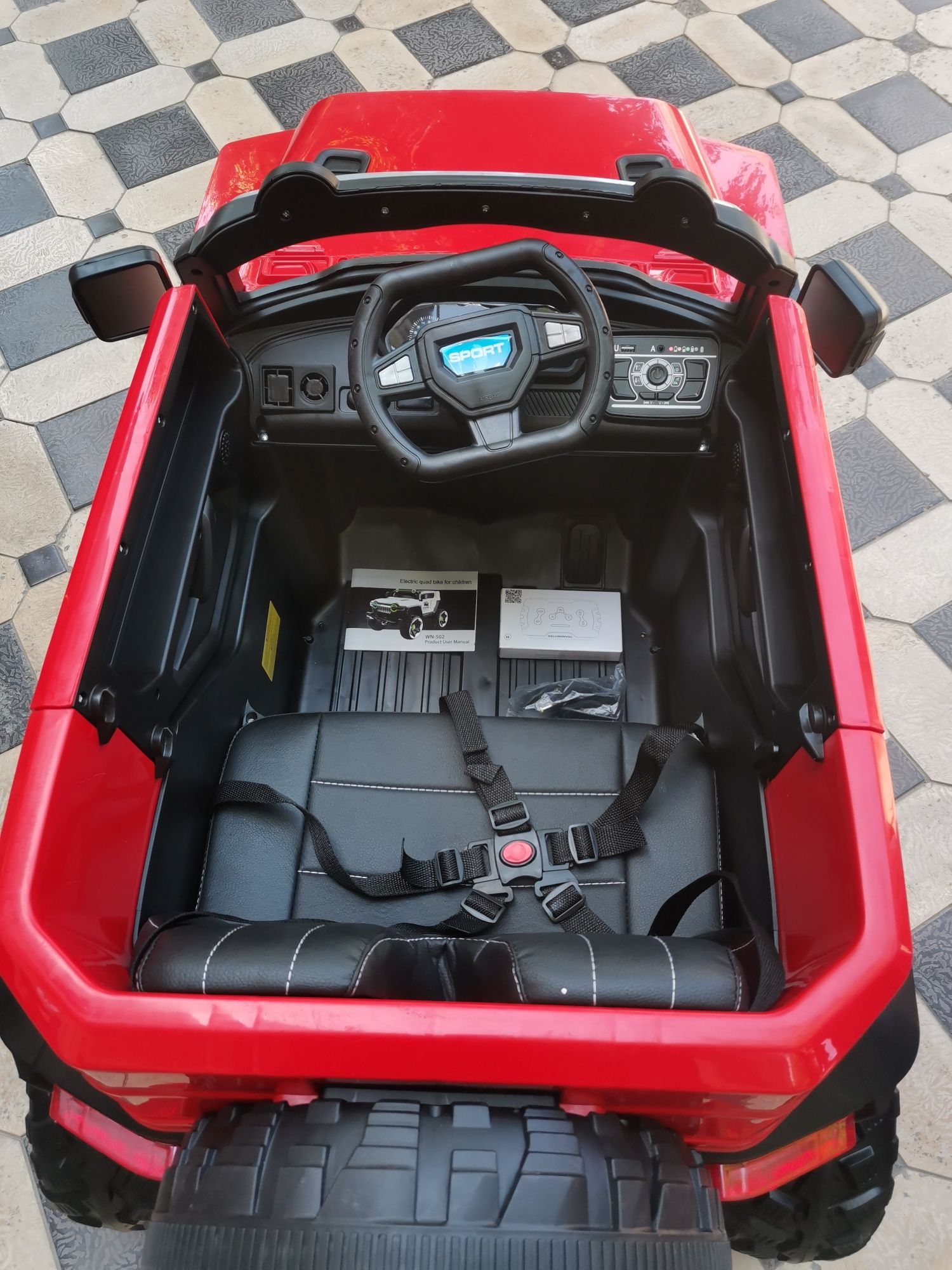 Новый детский электромобиль багги