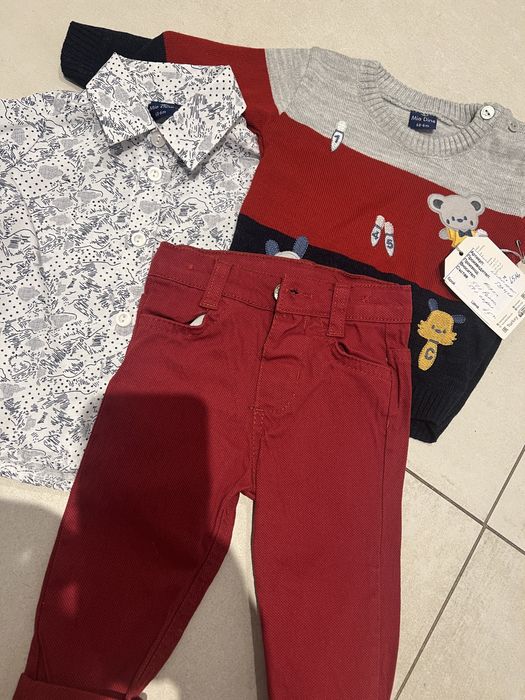 Комплект за бебе момче 6 месеца зимен