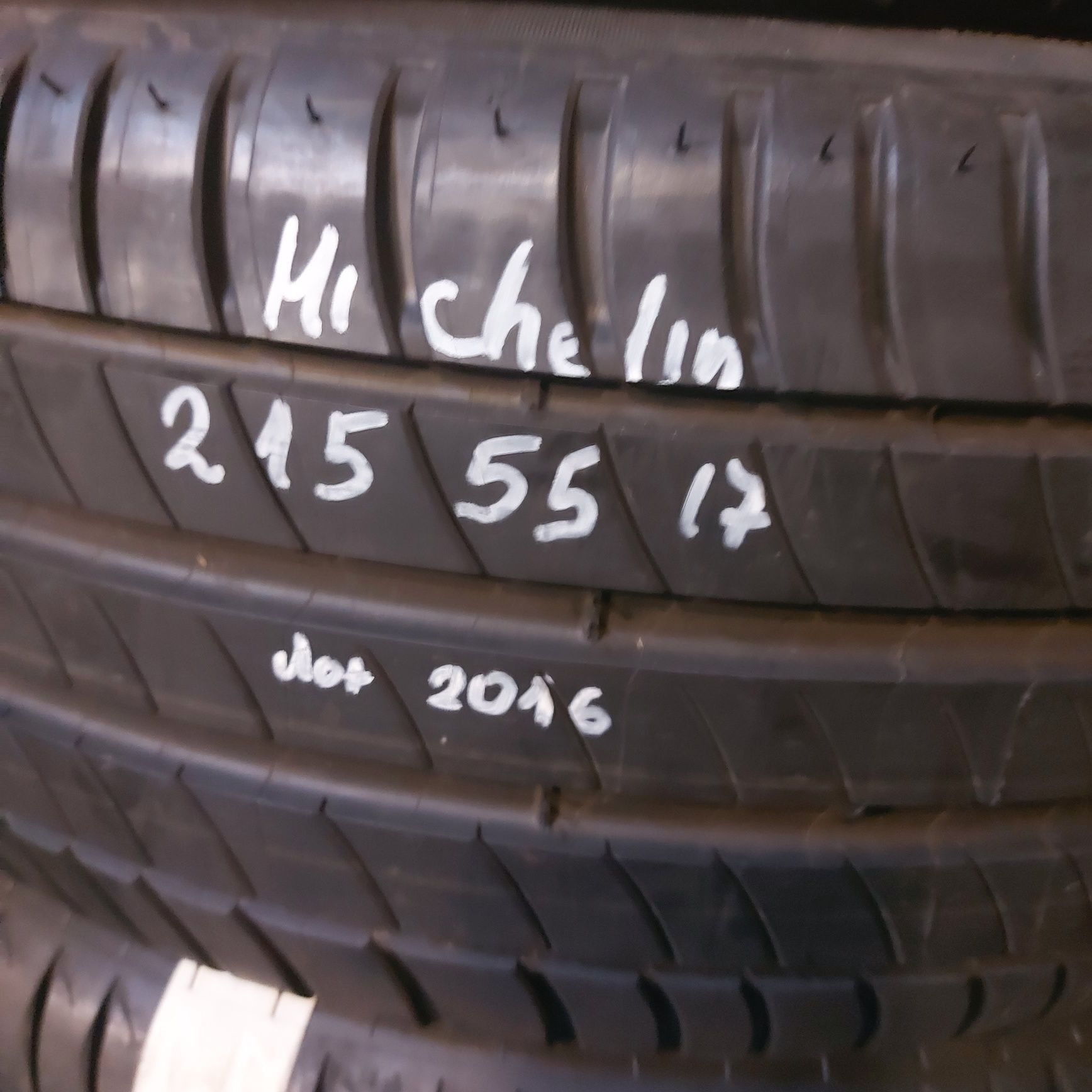 215/55/17"Michelin 4бр.гуми. Нови