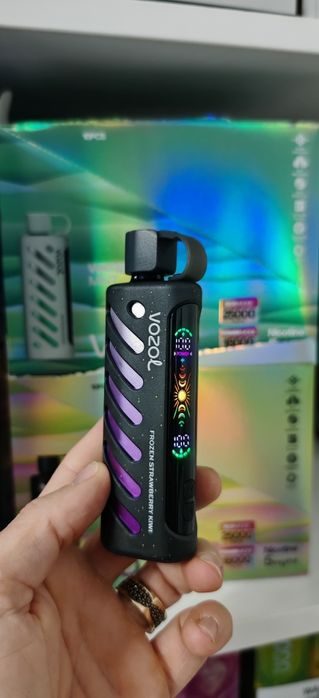 Vape Vozol 25.000 Puffs Narghilea Shisha Reincarcabil Sunet Auto