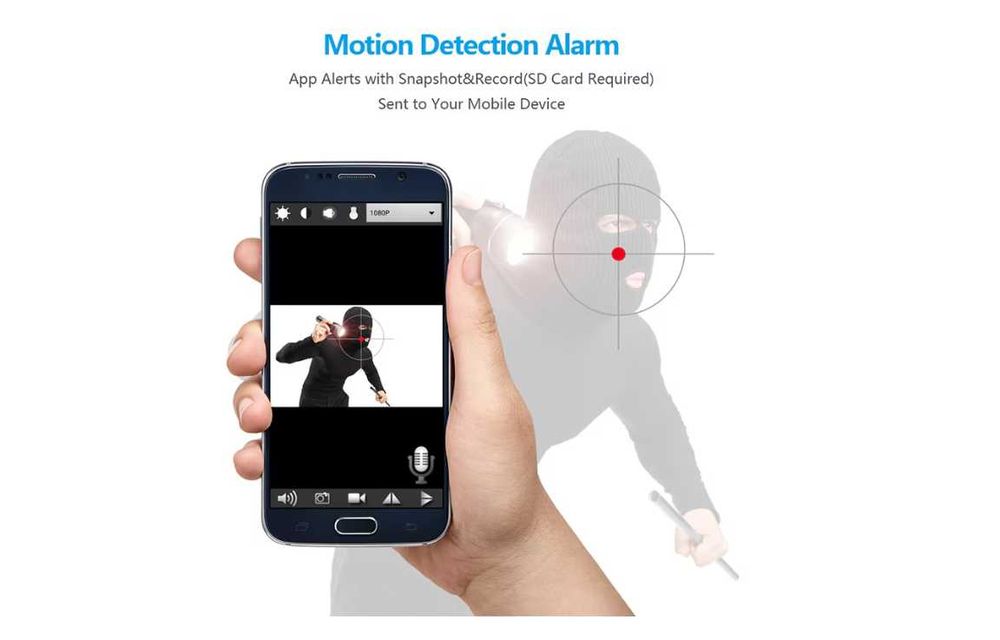 Часовник iUni Plus, С шпионска камера