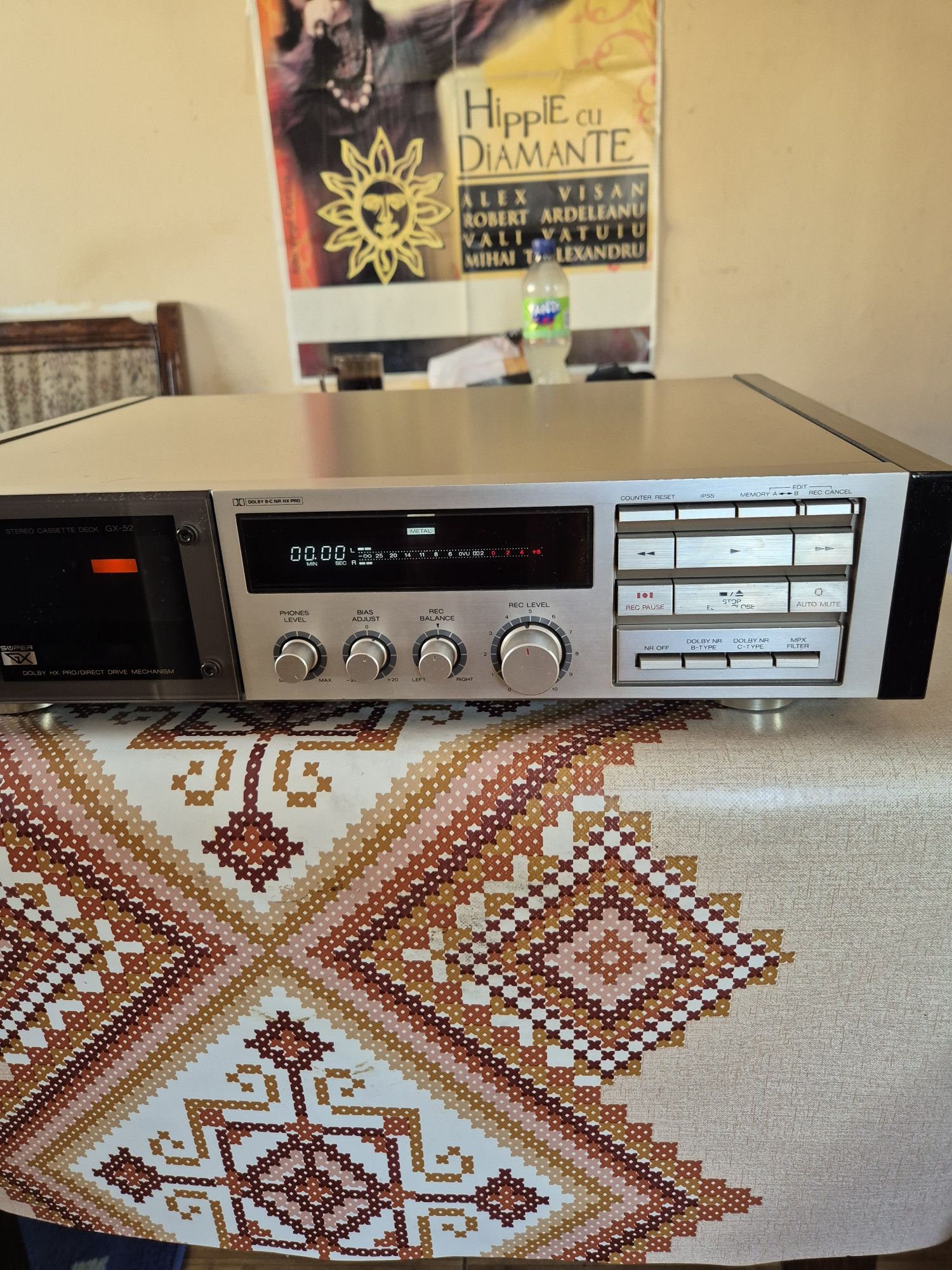 Akai GX 52 casetofon deck (sony technics)