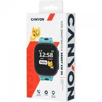 Smartwatch copii CANYON Sandy KW-34 2G GPS silicon albastru