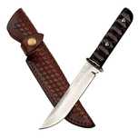 Cutit de vanatoare IdeallStore®, Hell Raiser, 23.5 cm, otel damasc