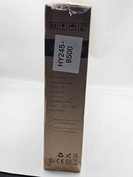 Plită cu inducție AMZCHEF Plită cu inducție dublă FYM35-S16 3500w